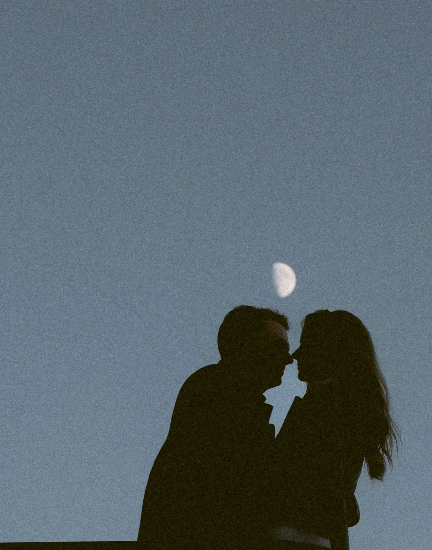 A cold afternoon spent wandering the alleys outside their favourite bar. Yes, the moon was a paid actor. 

So excited to celebrate J &amp; I in April ✨