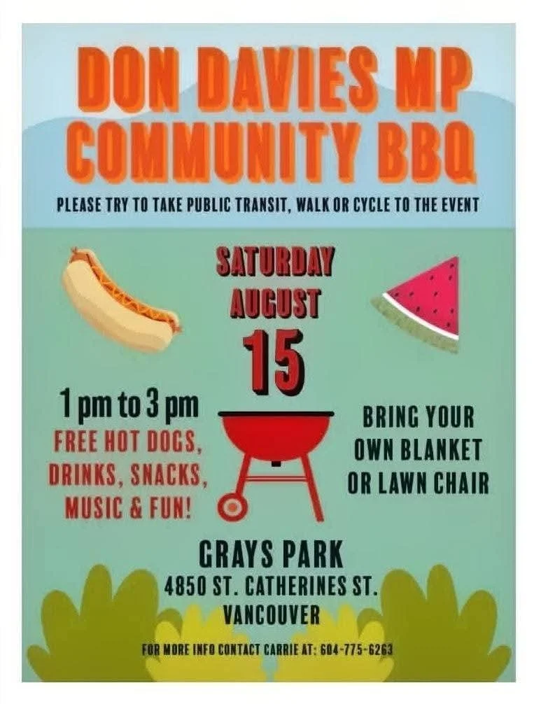 Don Davies’ Community BBQ