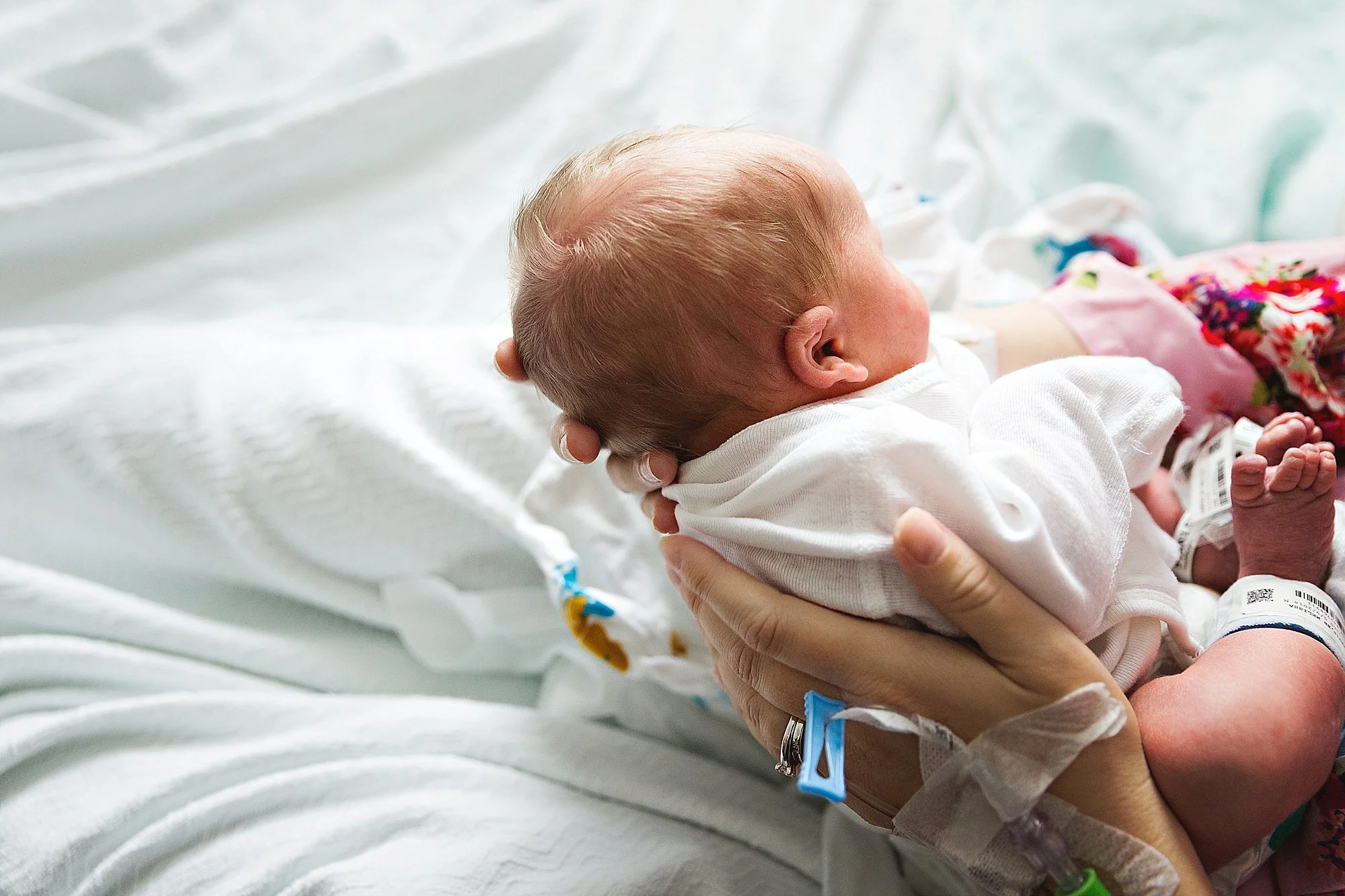 Welcoming Carter, Akron, Ohio Fresh 48 Hospital Newborn and Family Photo Session 
