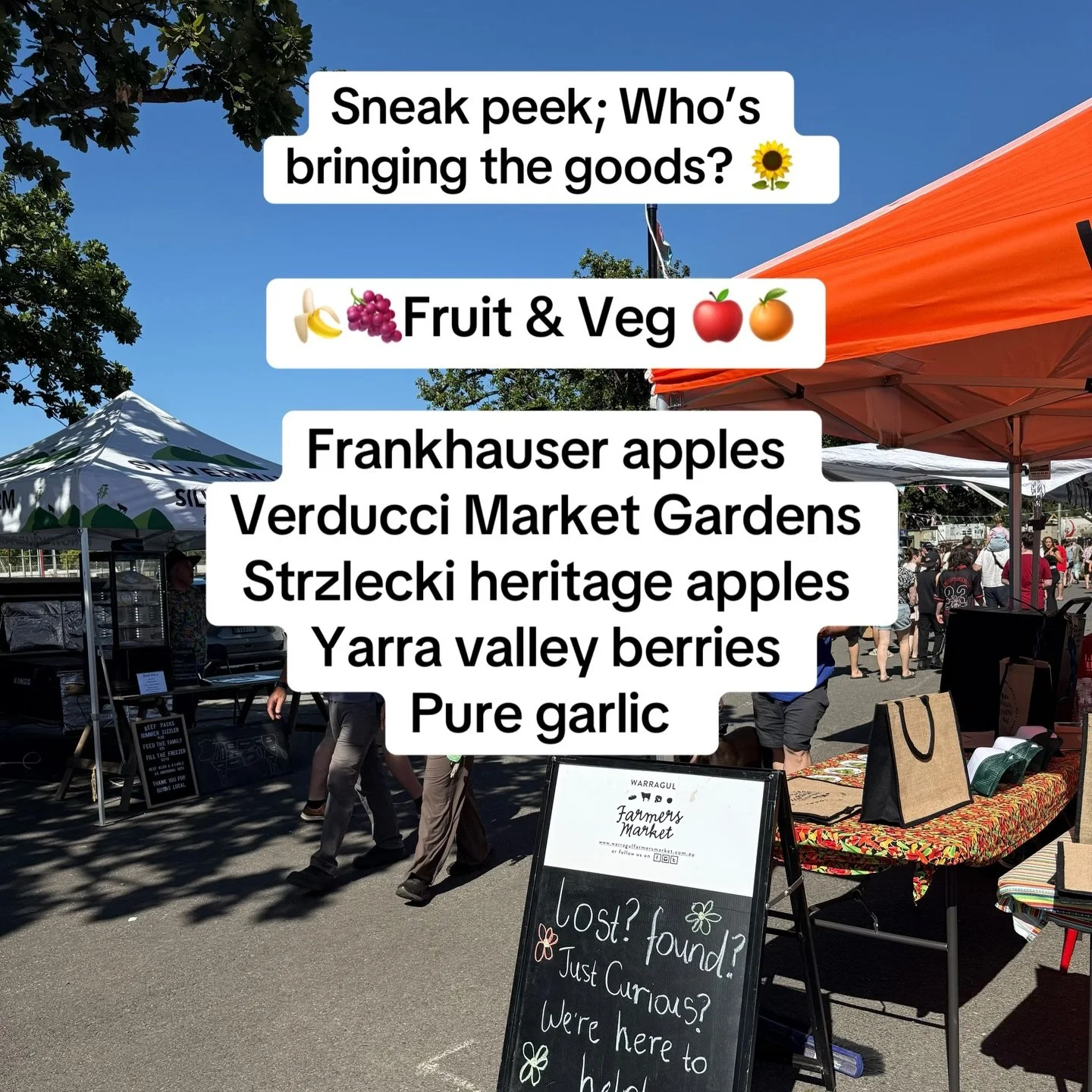 The Full Lineup is Here! 👜

We are so excited to share the incredible group of makers, growers and creators joining us tomorrow. Our stallholders have been busy getting everything ready for you! 

There&rsquo;s nothing quite like the buzz of a marke