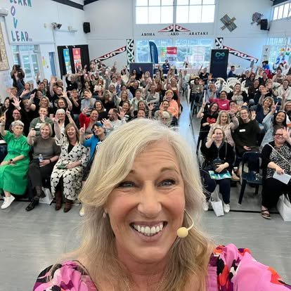 Julia Grace presenting to educators