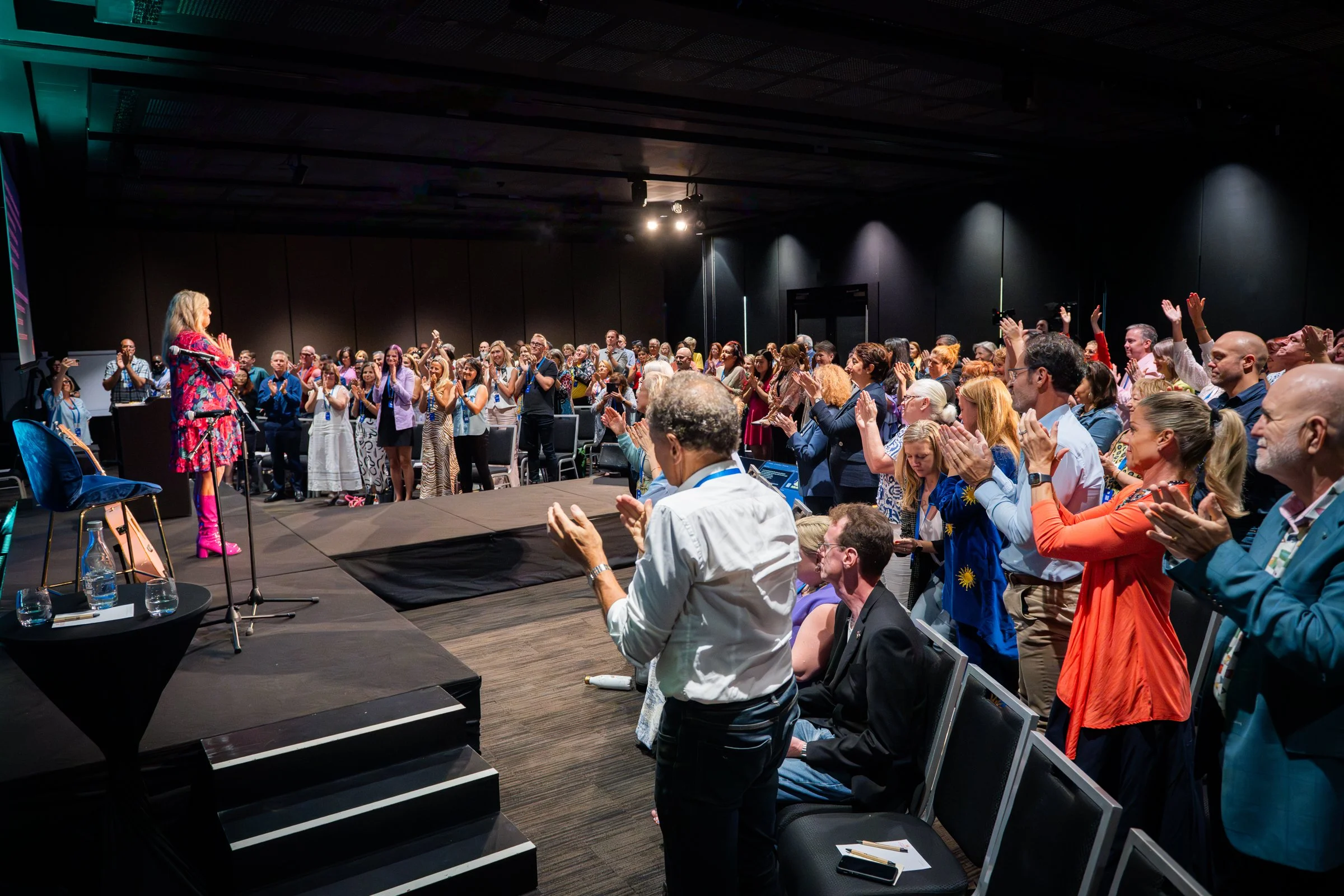 Standing ovation for Julia Grace