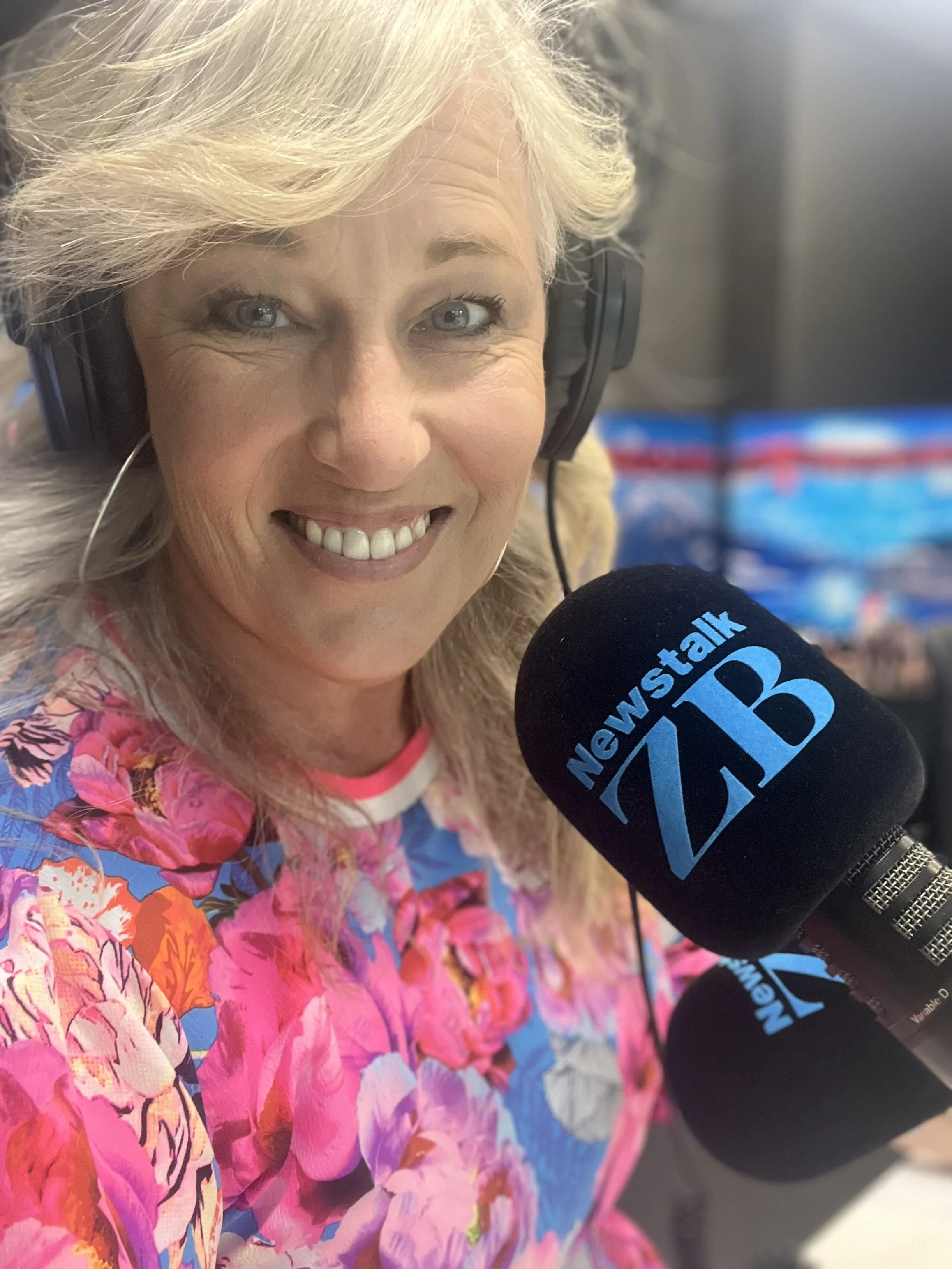 Julia Grace interviewed at Newstalk ZB radio station New Zealand