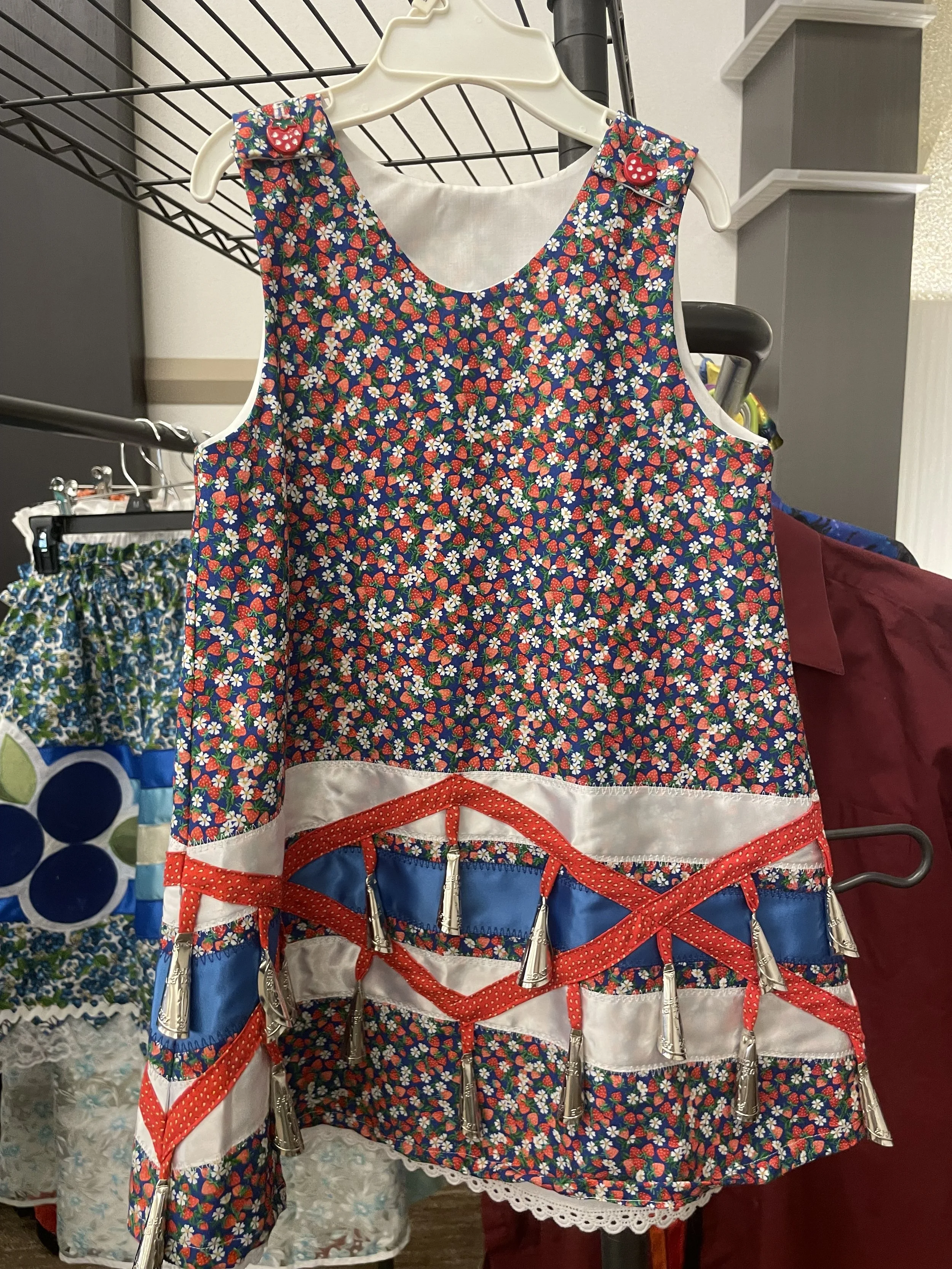 Strawberry Tiny Tot Jingle Jumper - Size 2T