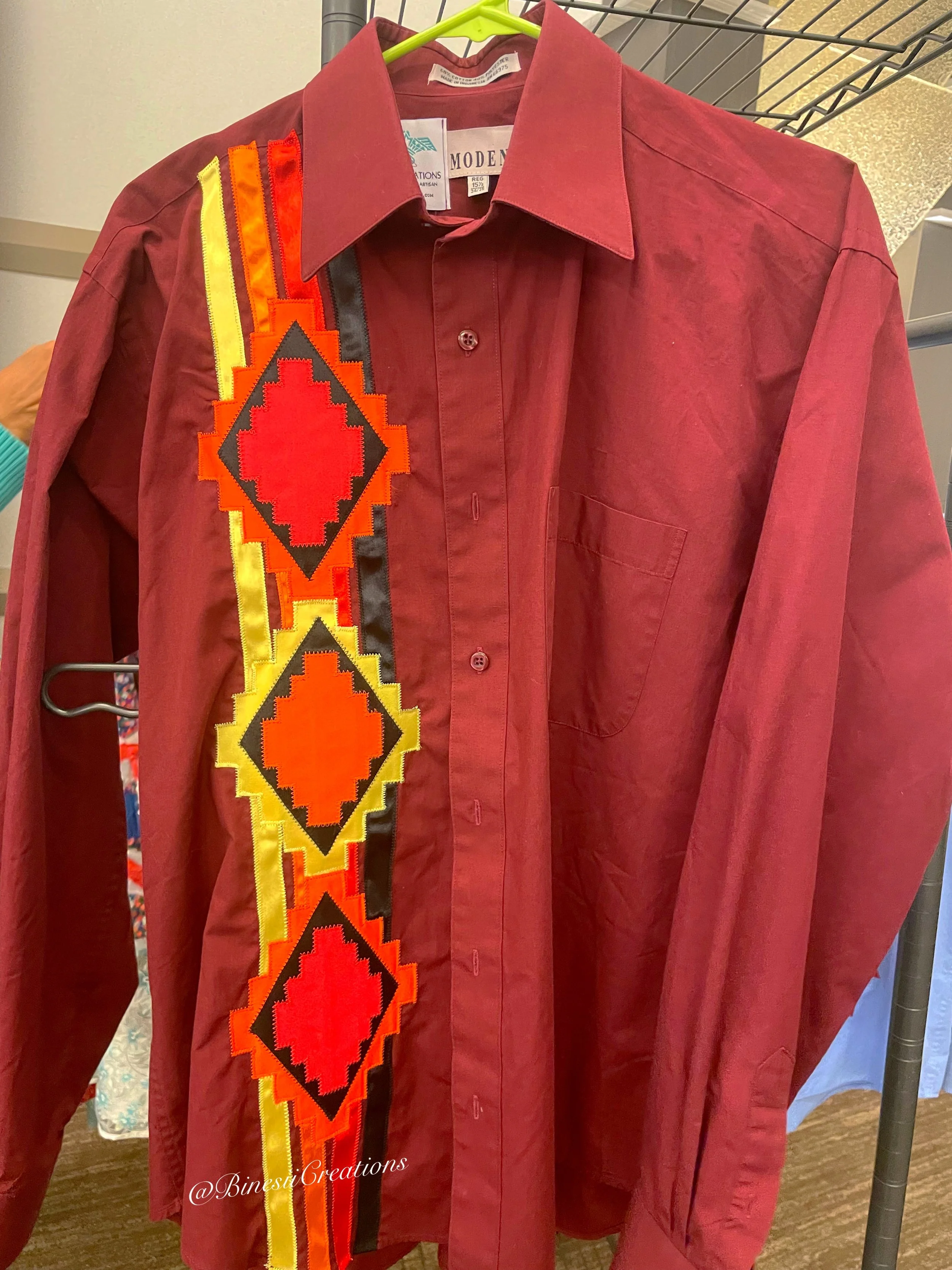 Men's Fiery Ribbon Shirt