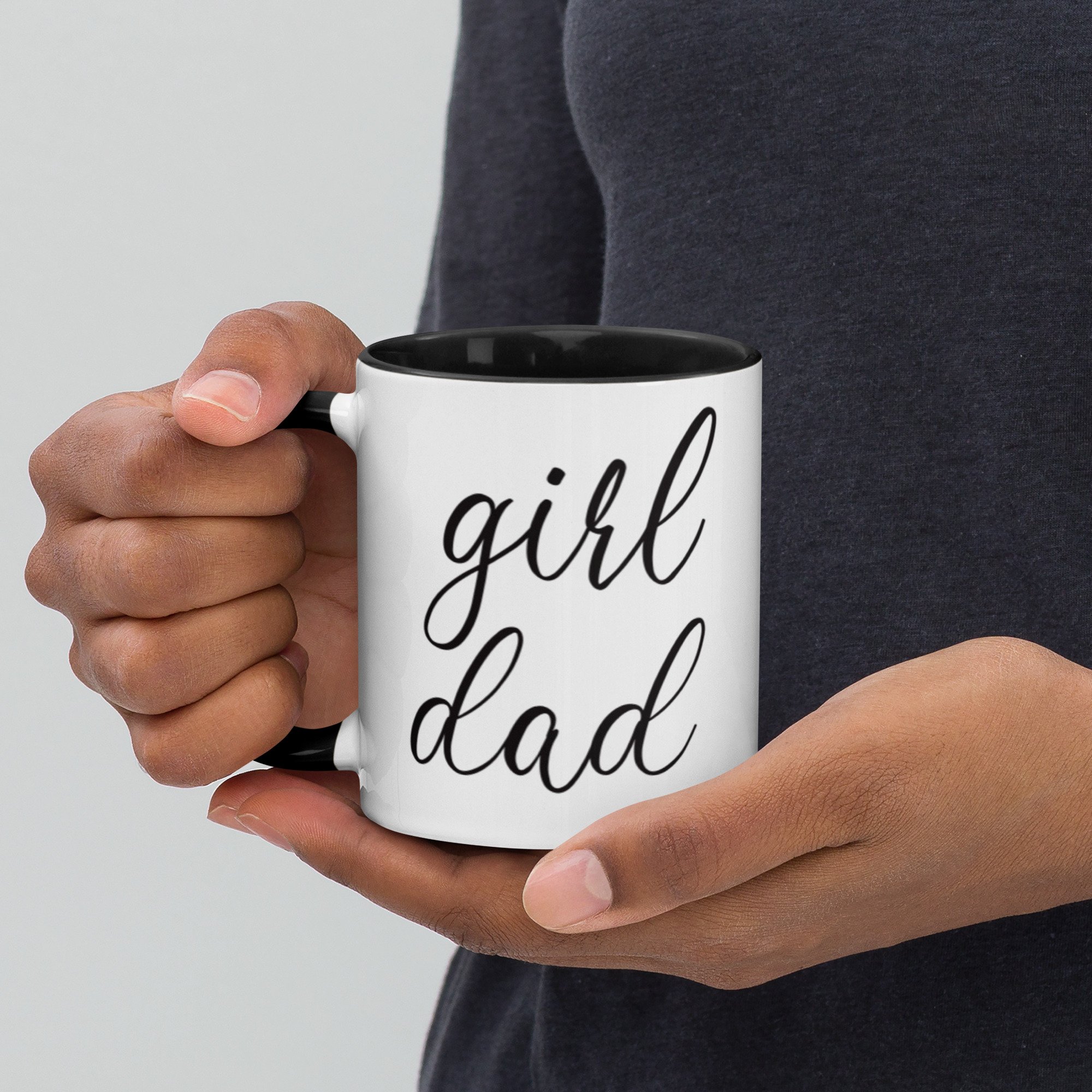 GirlDad Mug with Color Inside