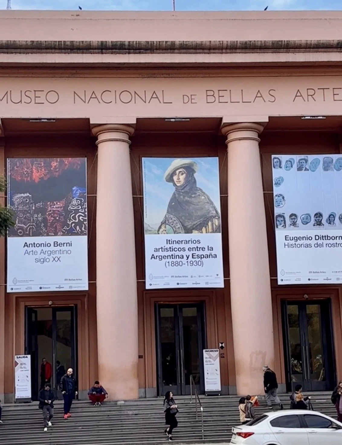 Art Museum entrance in Buenos Aires