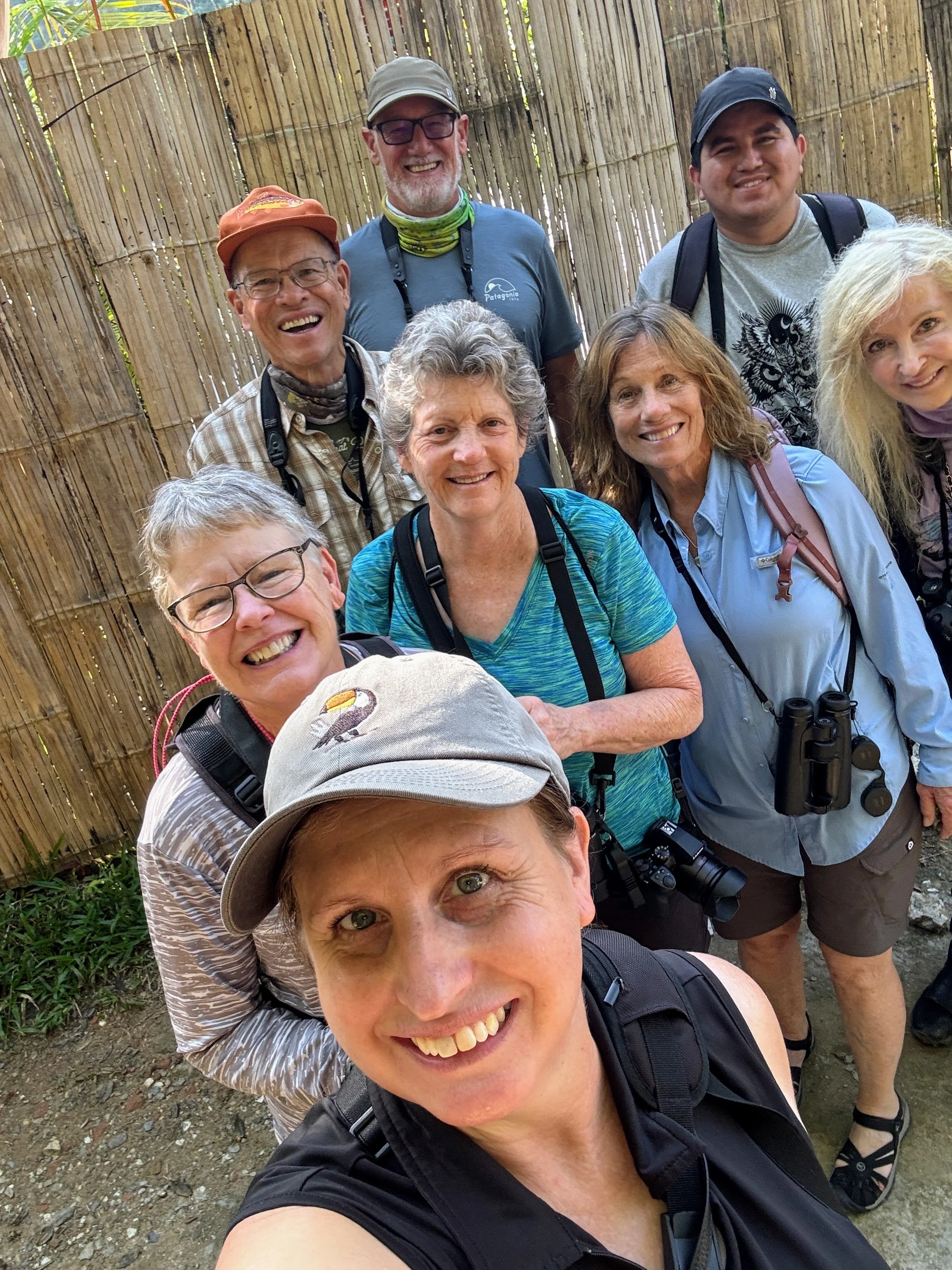 Group of birdwatchers