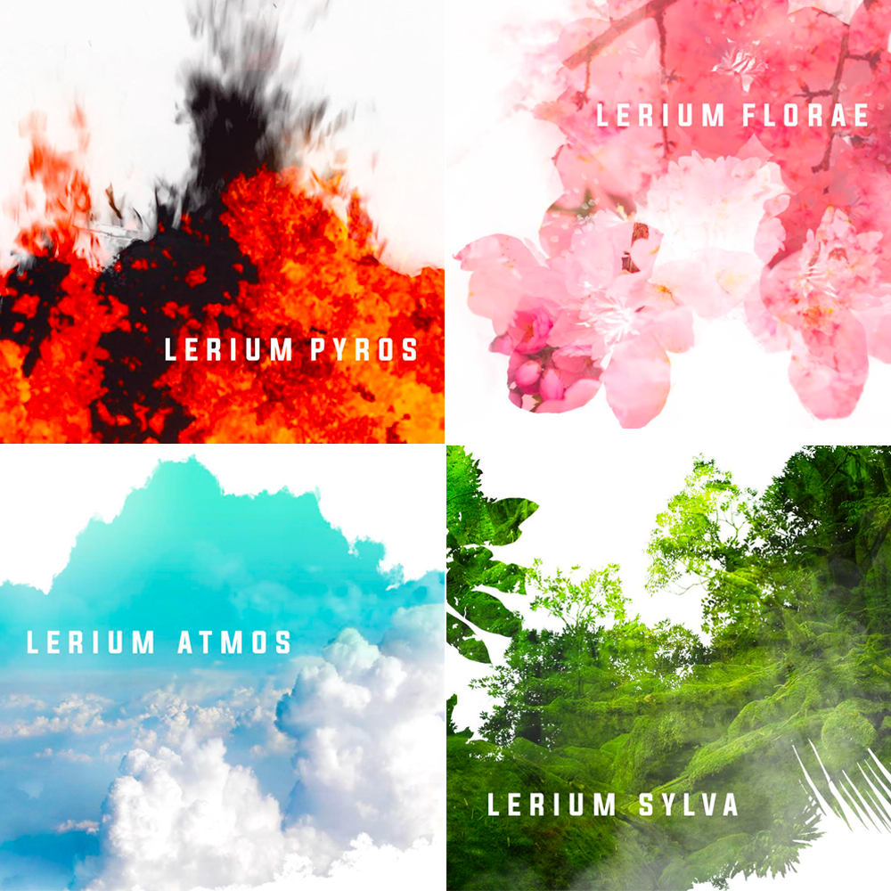 Visual Identity Concept, Lerium Fragrance. 