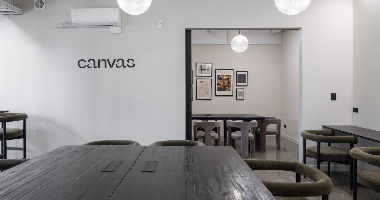 Did you know you can now book the entire Canvas space?  Whether you're planning a team brainstorm, a workshop, or simply need a change of environment for maximum focus, our inspiring work hub is all yours! Contact us today for more info 💫