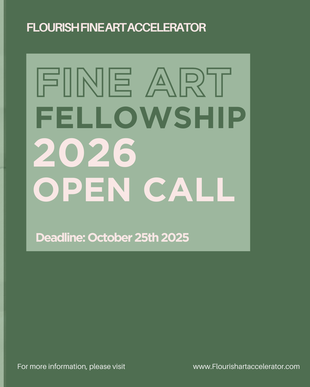Flourish Fellowship Open Call