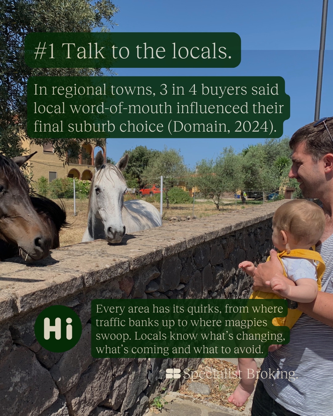 #1 Talk to the locals