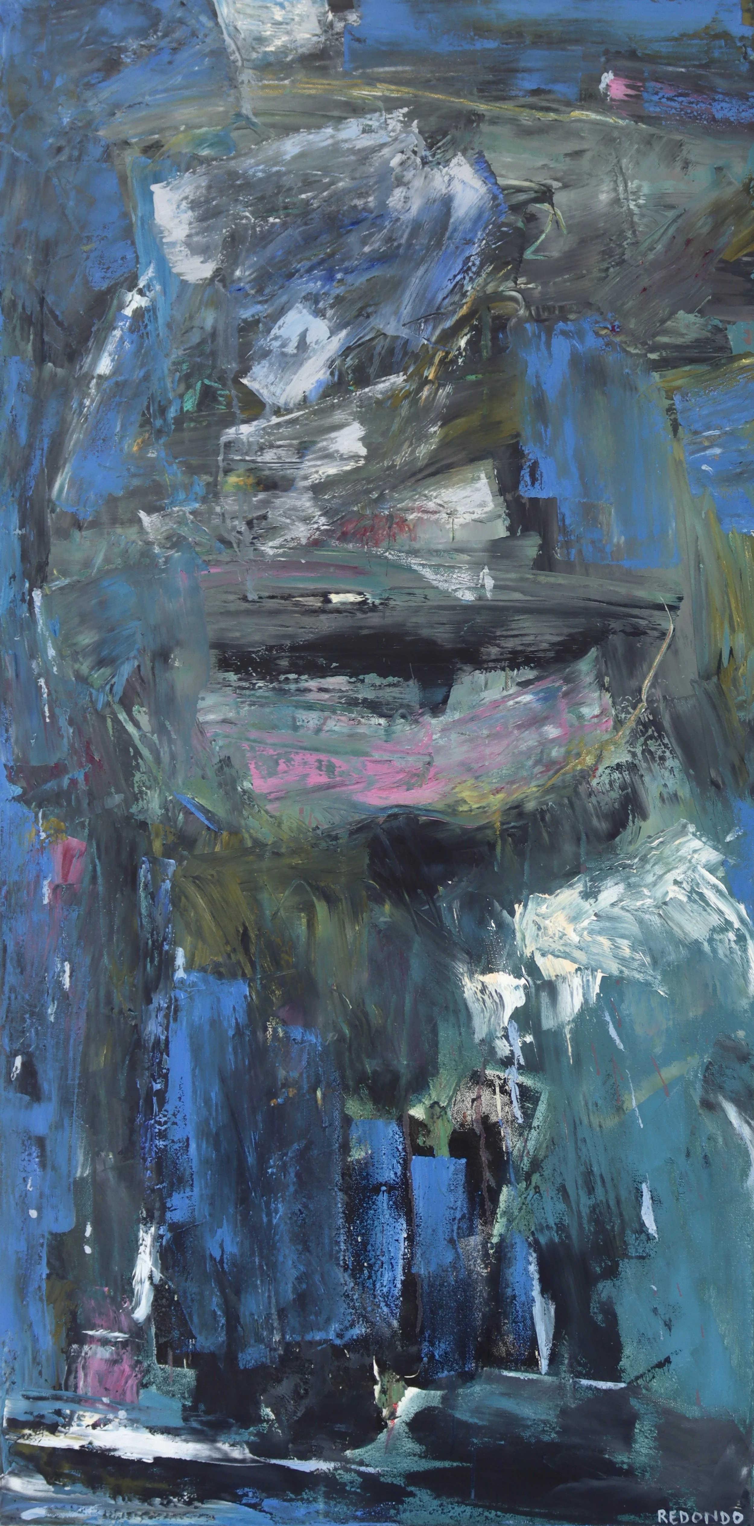 Filled from the River || 48x24 in. || HxW