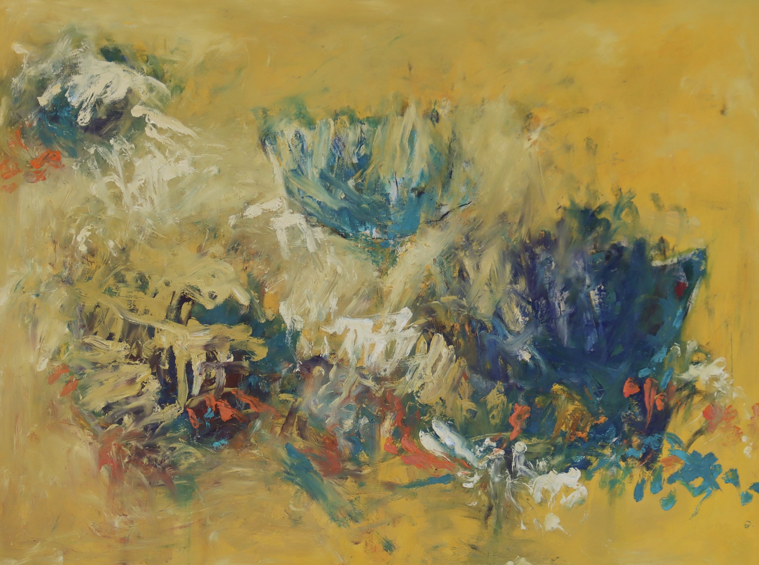 Yellow Meadows || 30x40 in. || HxW