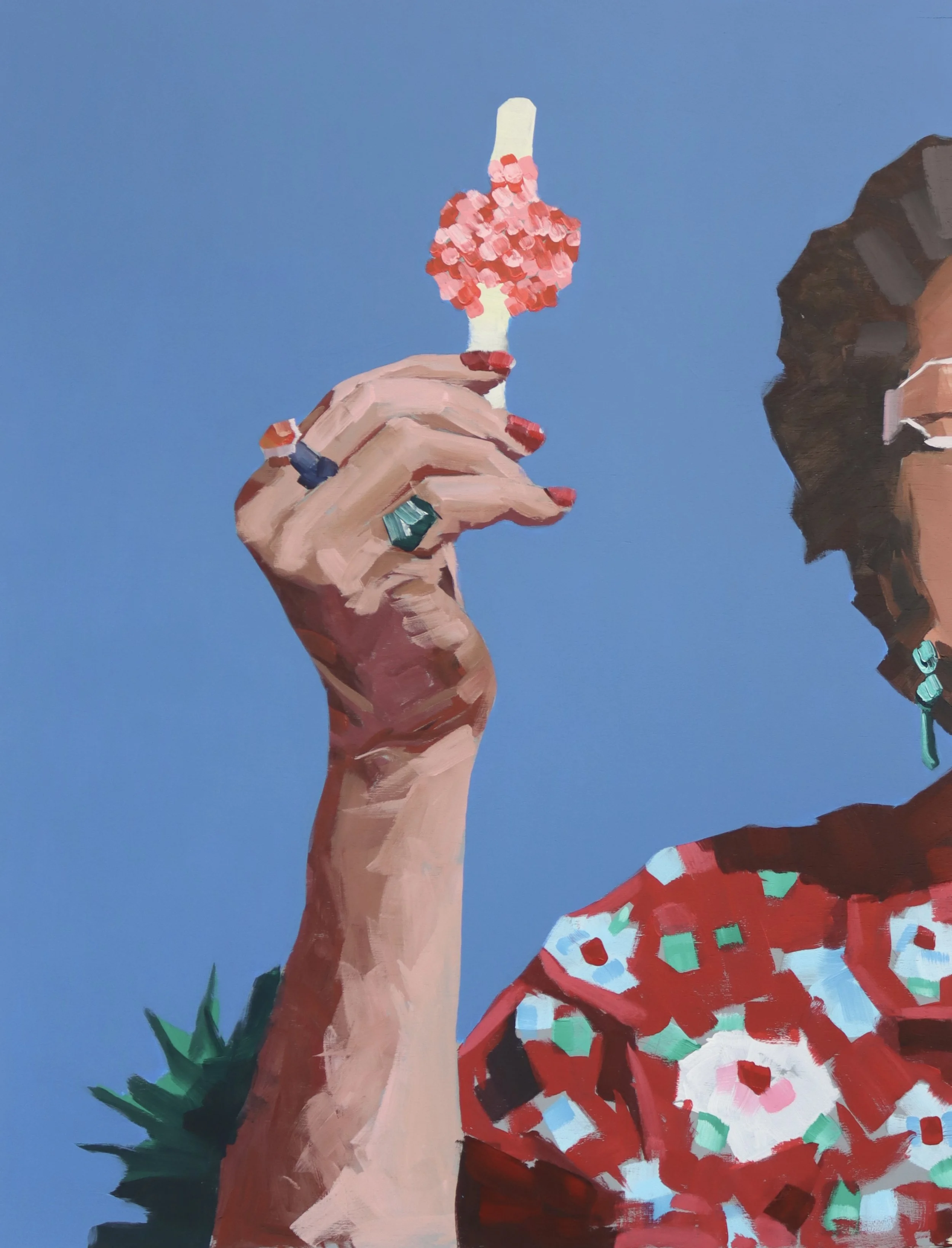 "Palm Springs" || H42xW32 in.