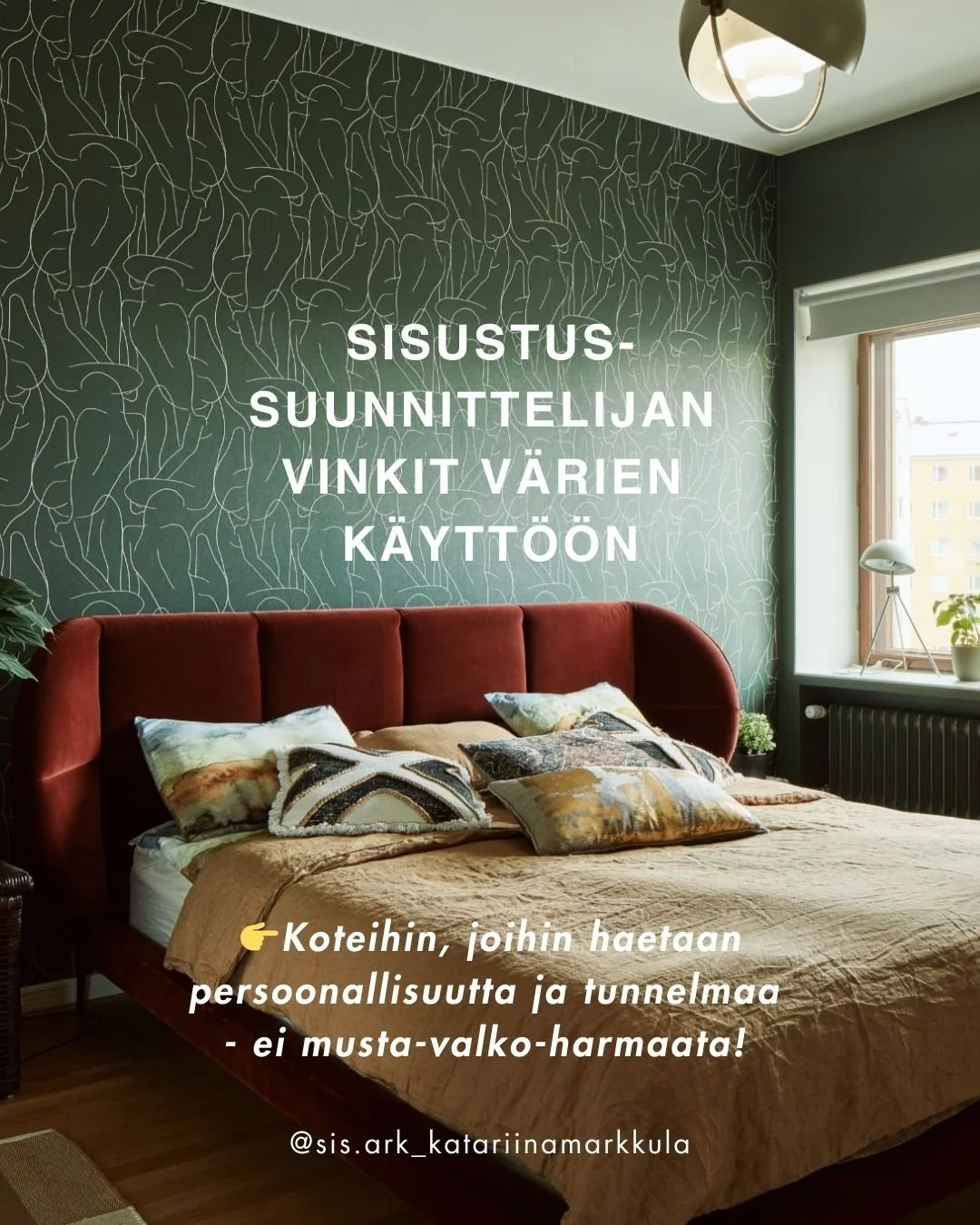 Haaveiletko v&auml;rikk&auml;&auml;mm&auml;st&auml; kodista, muttet ihan tied&auml; mill&auml; tavoin saisit kokonaisuudesta toimivan? Nappaa talteen muutama vinkkini v&auml;rien k&auml;ytt&ouml;&ouml;n:

1) K&auml;yt&auml; vastav&auml;rej&auml; ja m