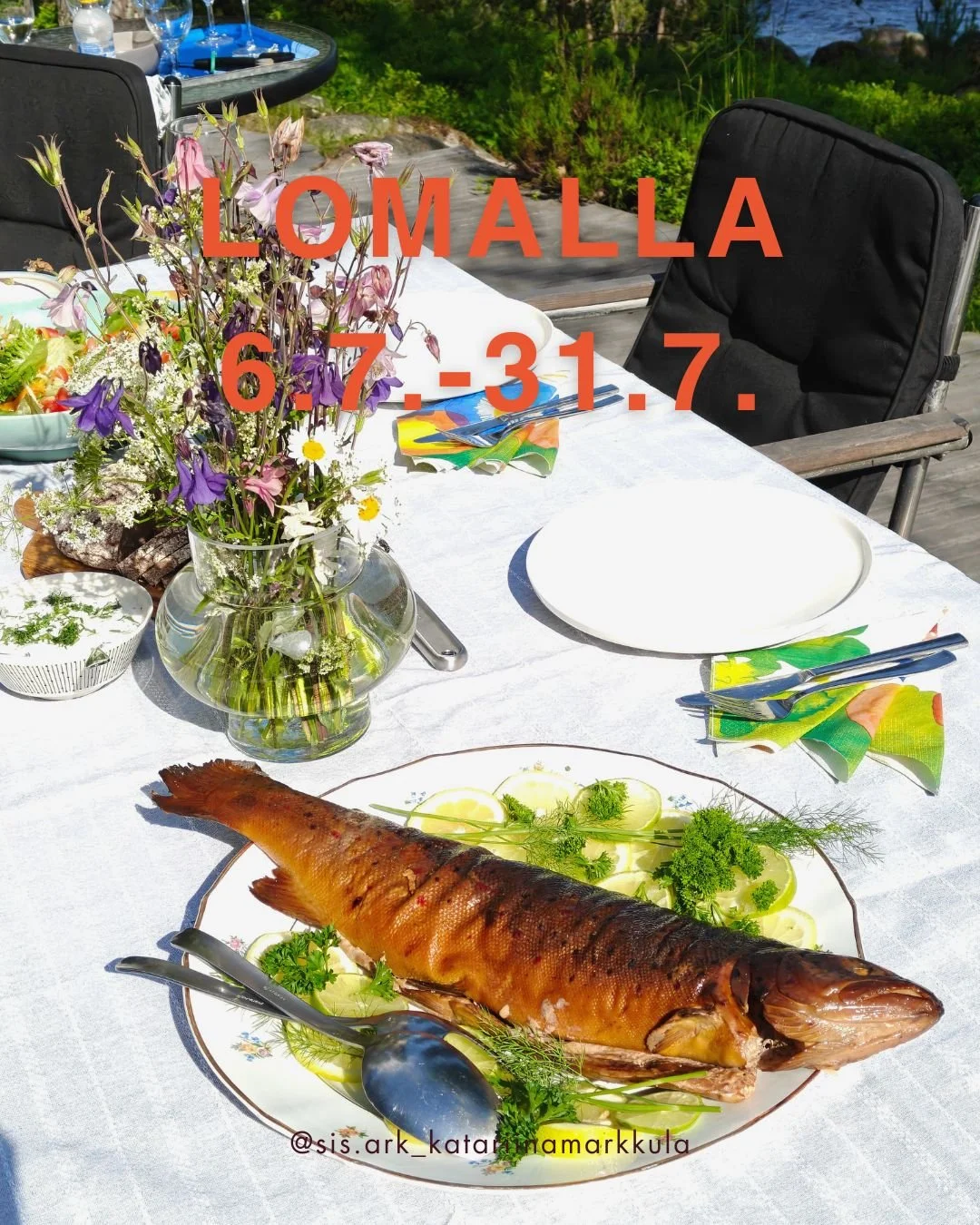 Yst&auml;v&auml;t hyv&auml;t, nyt m&auml; j&auml;&auml;n lomalle.
Jatketaan taas elokuussa <3
