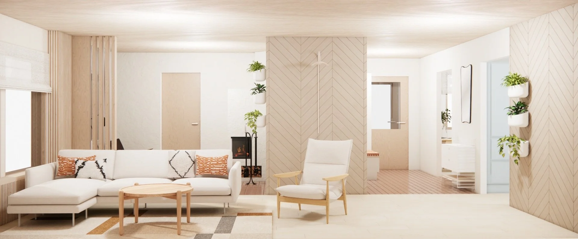 Skandinaavinen olohuone