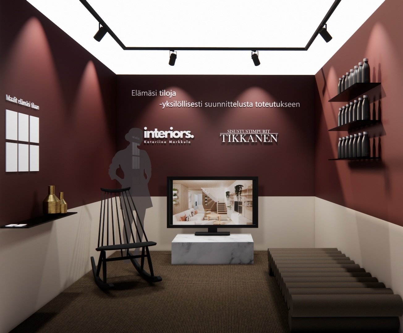 Messuosaston visualisointi