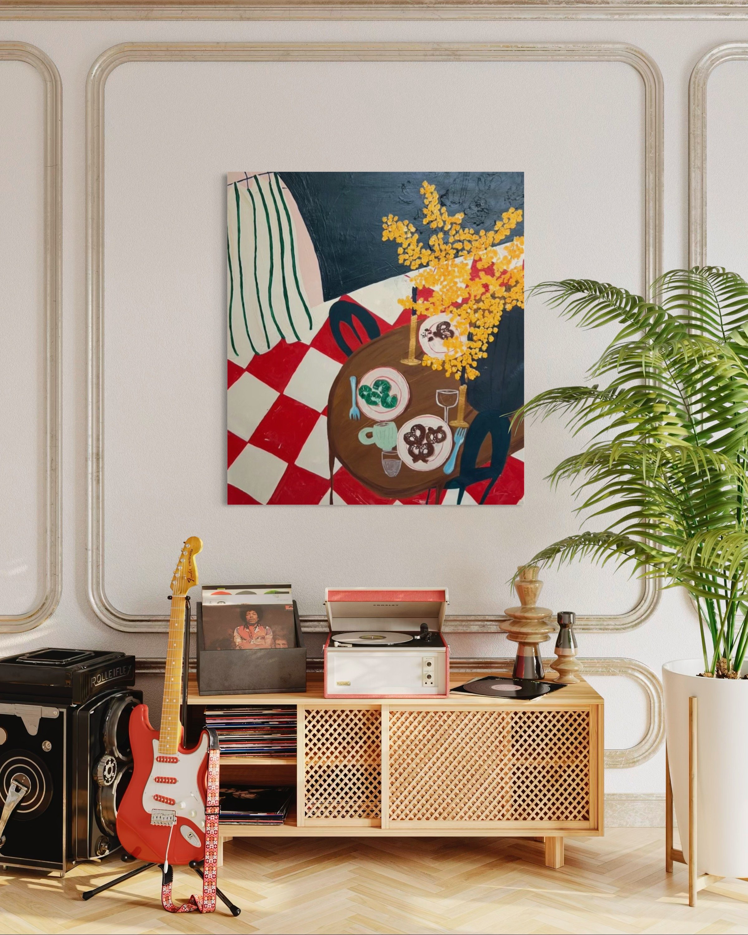 Afternoon Circus - Original on Canvas