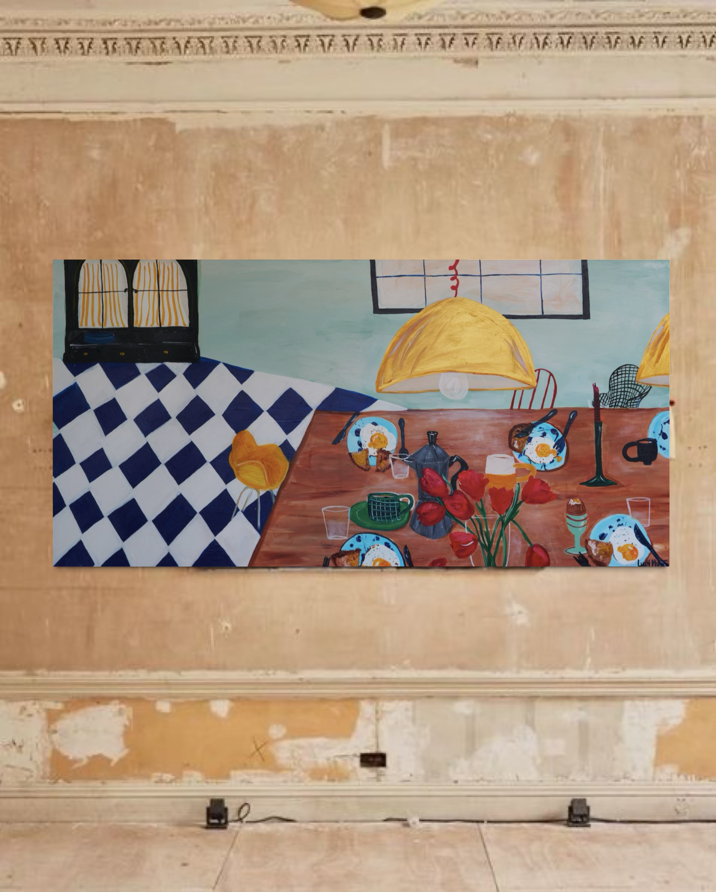 Sunny Side Up - Original on Canvas