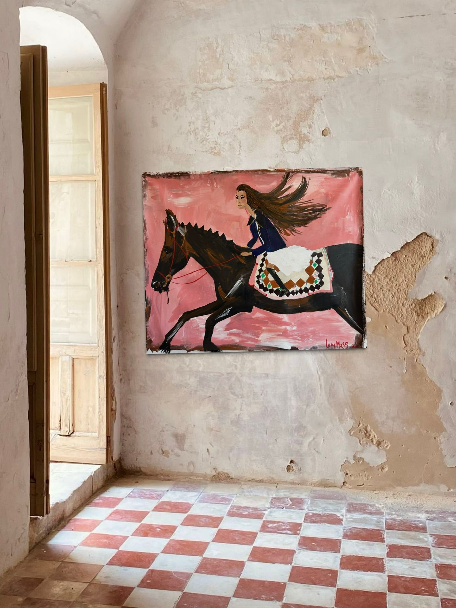 Wild Pony - Original canvas framed