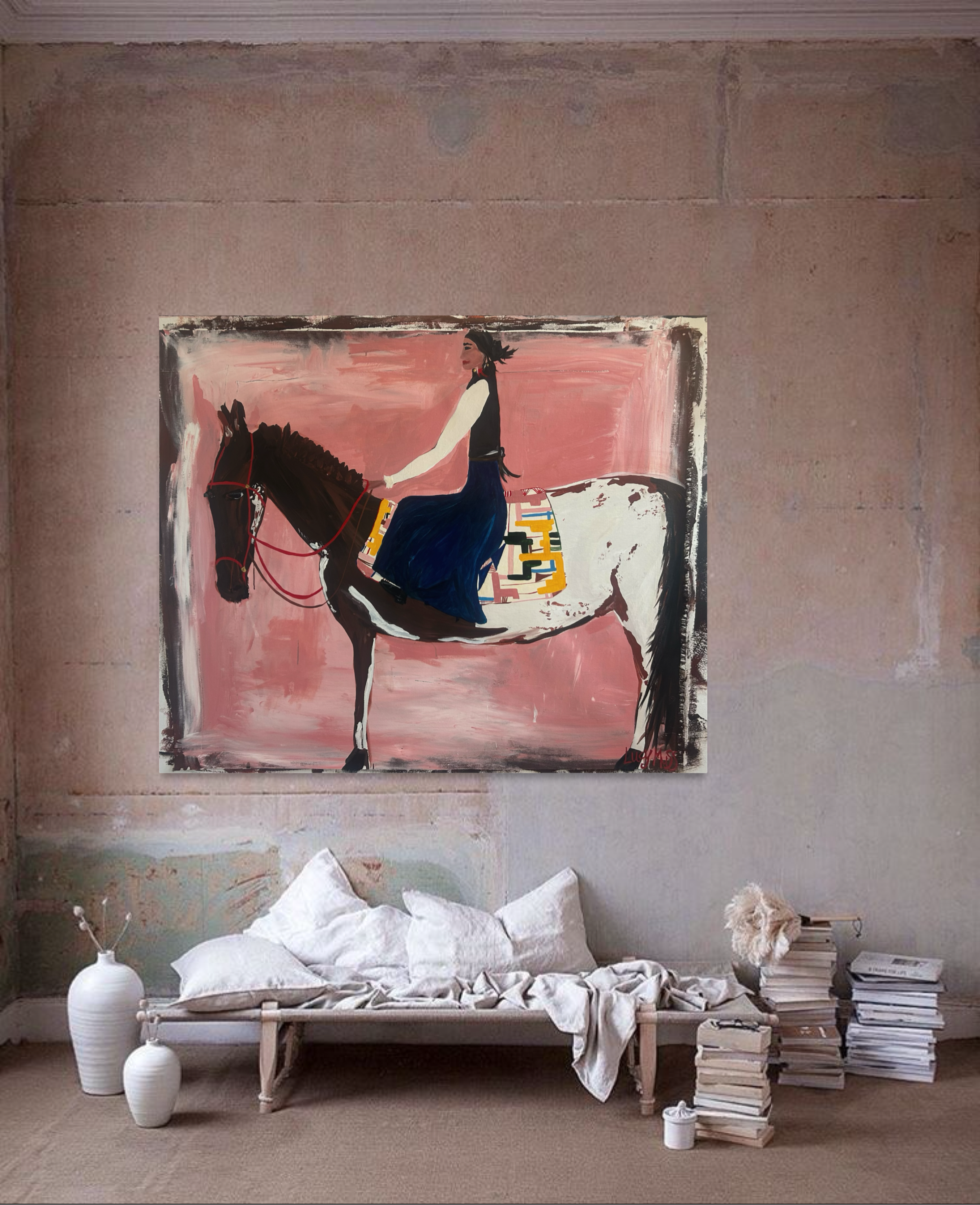 Steady Pony  - Limited Edition Giclee Print