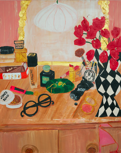 Vanity Fares - Original on Canvas