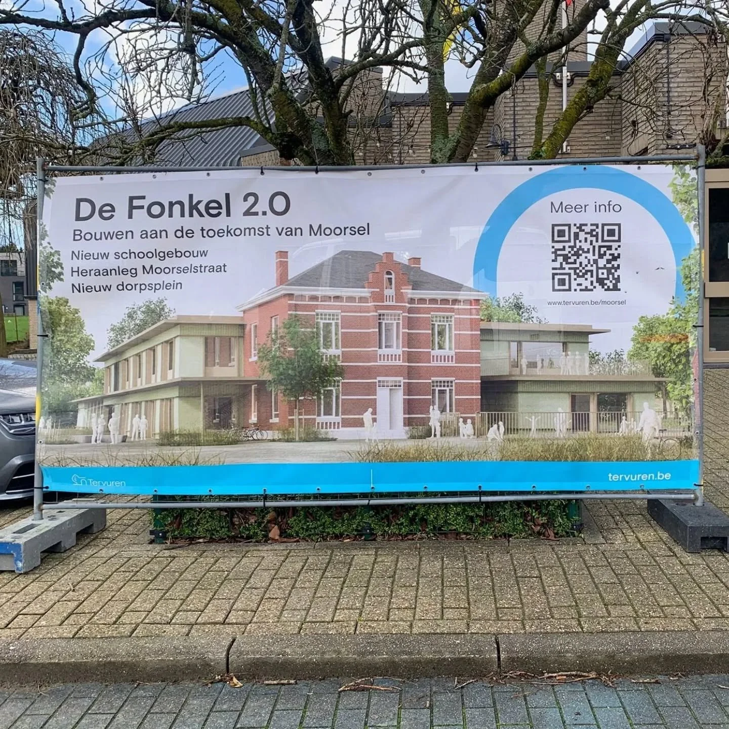 DE FONKEL - TERVUREN 
Toekomstgerichte basisschool waar binnen en buiten in elkaar overvloeien tot &eacute;&eacute;n doorlopend leerlandschap.

Work In Progress 
Door FORK Architects, @degoudenliniaalarchitecten en @burobuiten