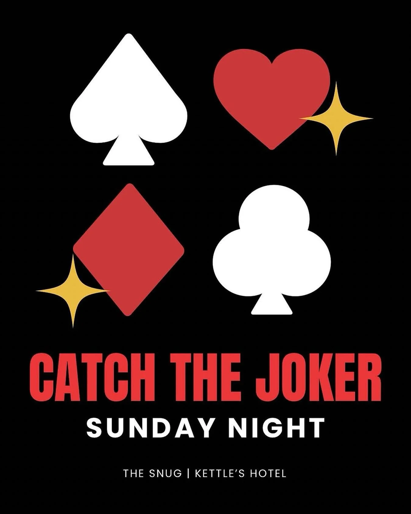 🎉 Catch the Joker is back this week with a massive &euro;700 jackpot! 🃏 Will you be the one to uncover the Joker and take it all home? Don&rsquo;t miss your chance! 💰✨