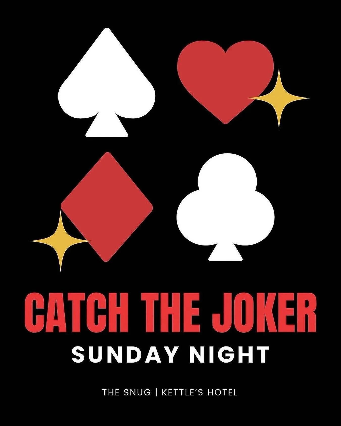 🎉 Catch the Joker is back this week with a massive €1200 jackpot! 🃏 Will you be the one to uncover the Joker and take it all home? Don’t miss your chance! 💰✨