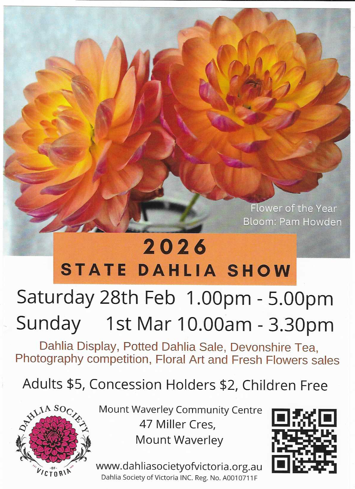 State Dahlia Show
