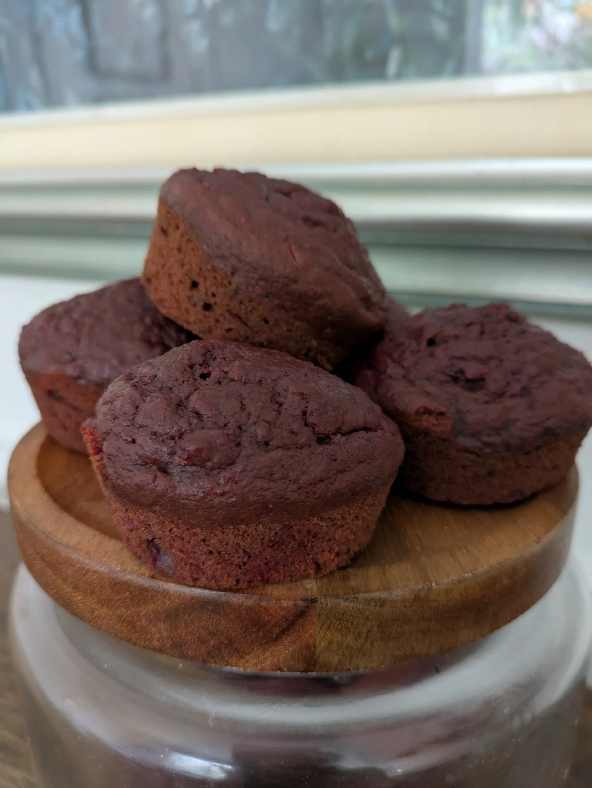 Chocolate Beetroot Muffins