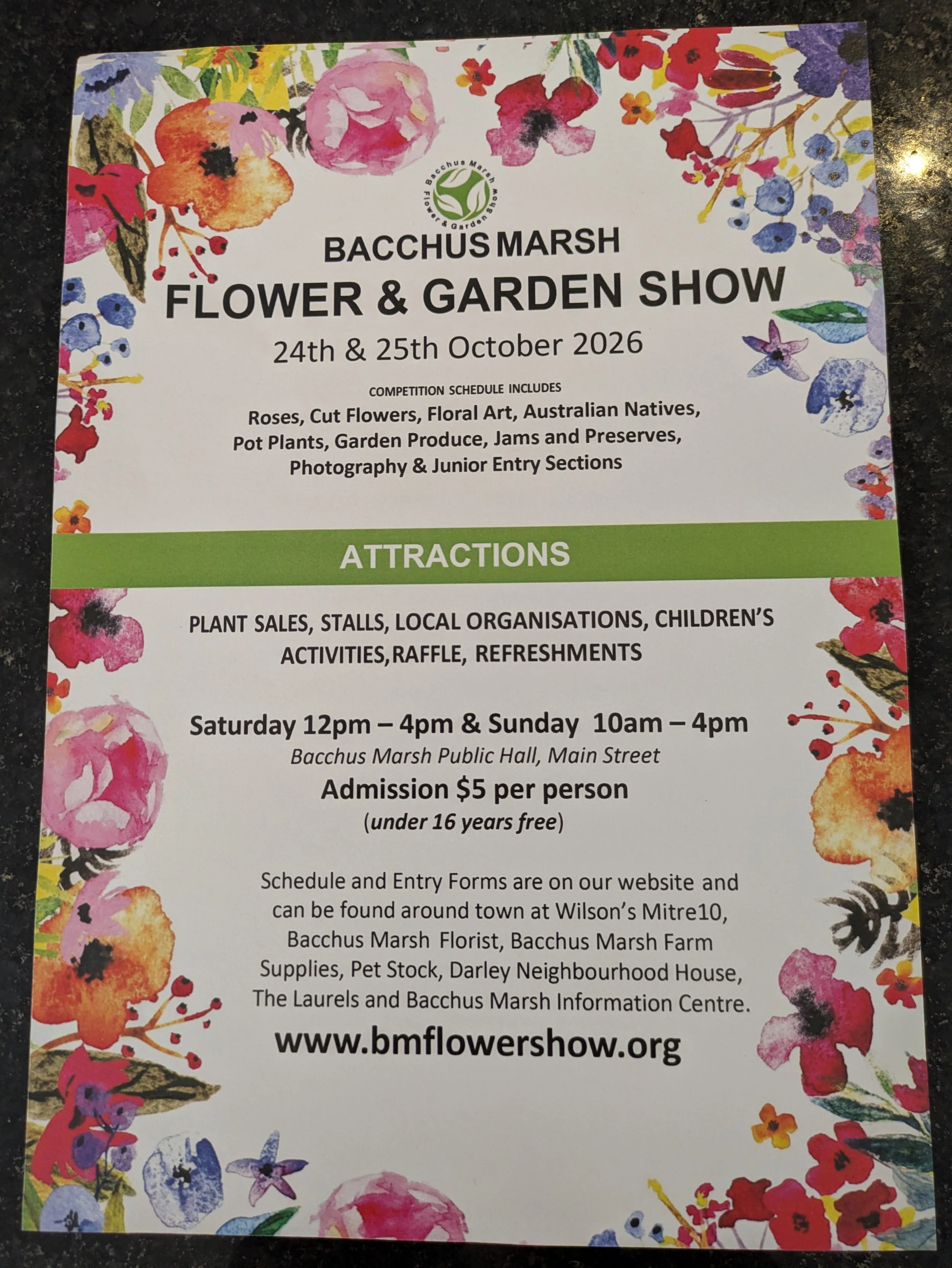 Bacchus Marsh Flower & Garden Show