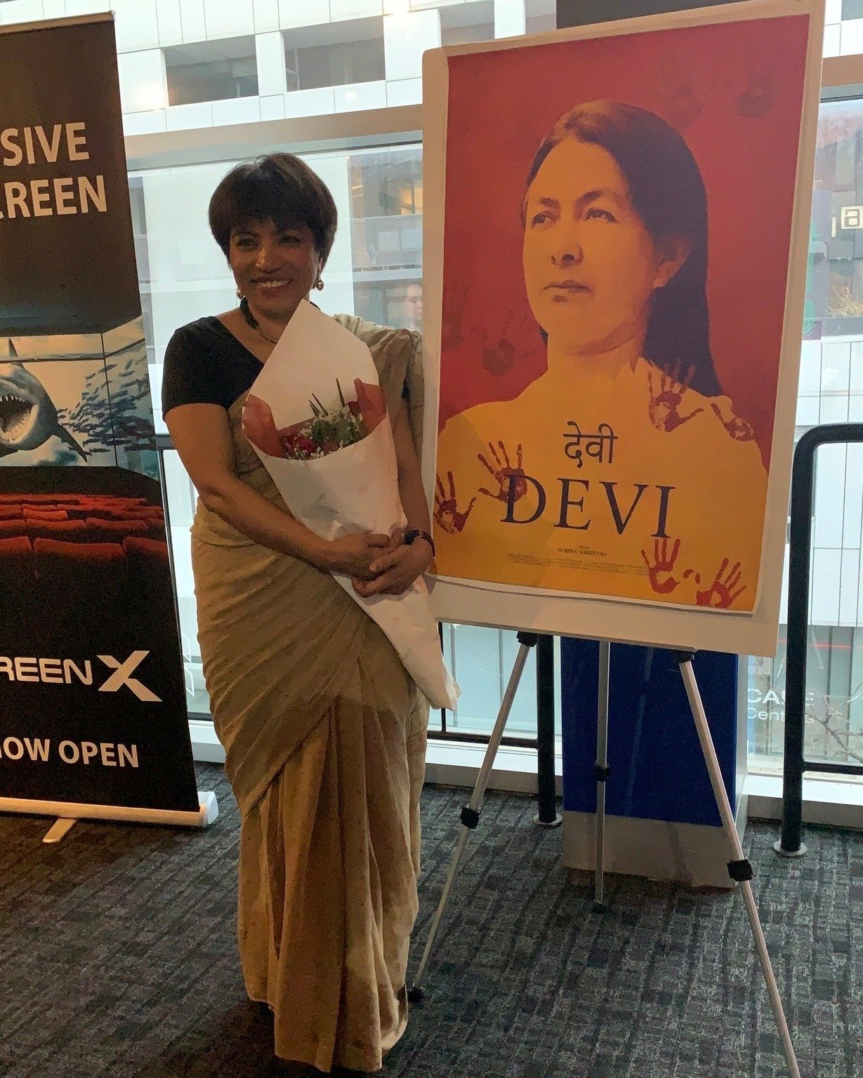 Sold Out World Premiere of 'Devi' at Hot Docs Canadian International Documentary Festival!

Director @shresthasubina1  and Cinematographer @kalpit_bishnu were thrilled by the overwhelming support at last night's world premiere of 'Devi.' 

A heartfel