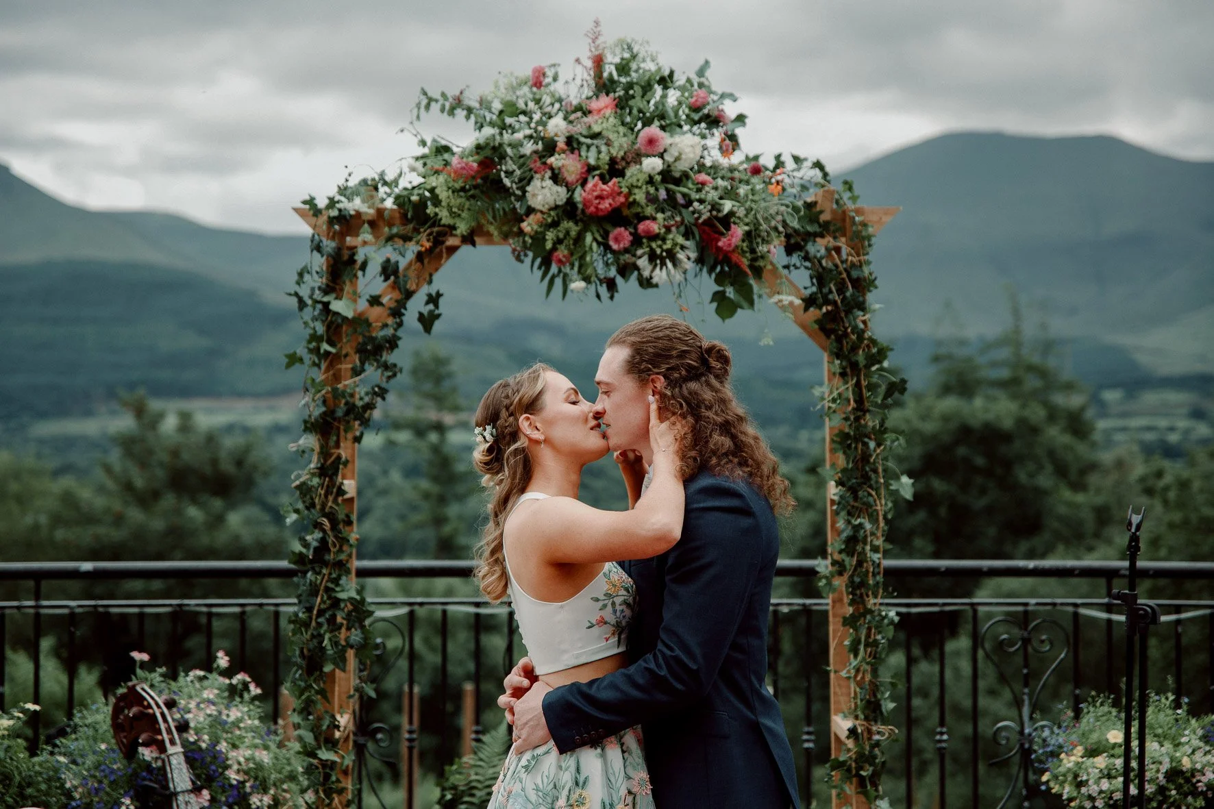 flower arch cork wedding.jpg