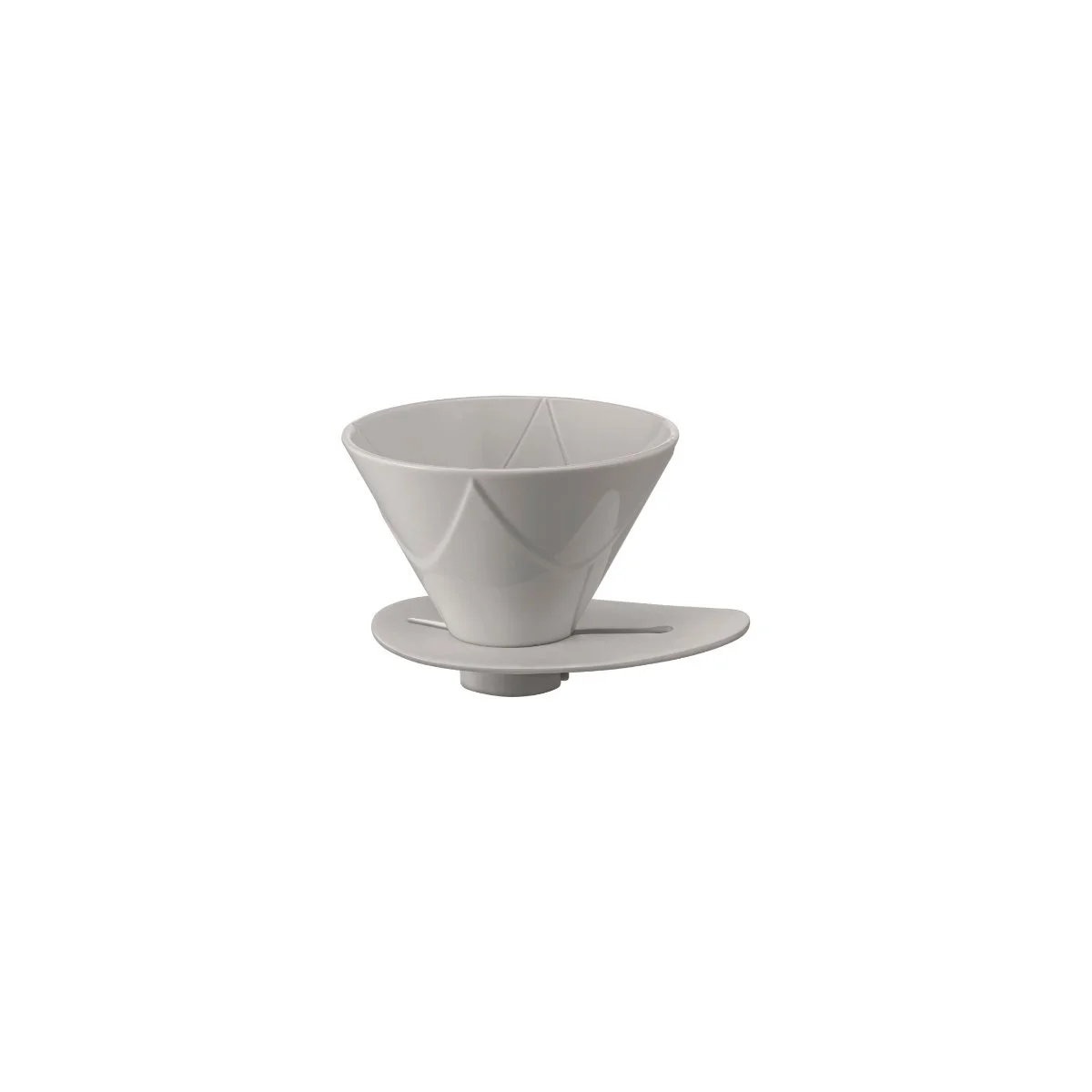 Hario V60 One Pour Dripper MUGEN – Ceramic White