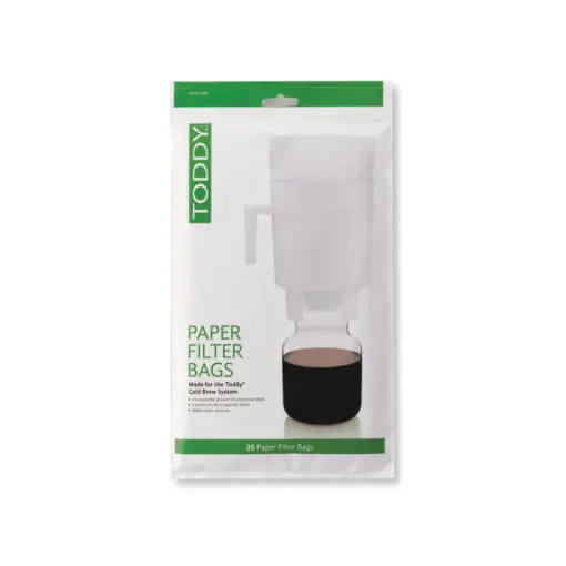 Toddy Domestic Paper Filter Bags 20 Pack