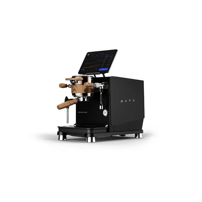 Wendougee DATA-S Semi-Automatic Coffee Machine Black Front.jpg
