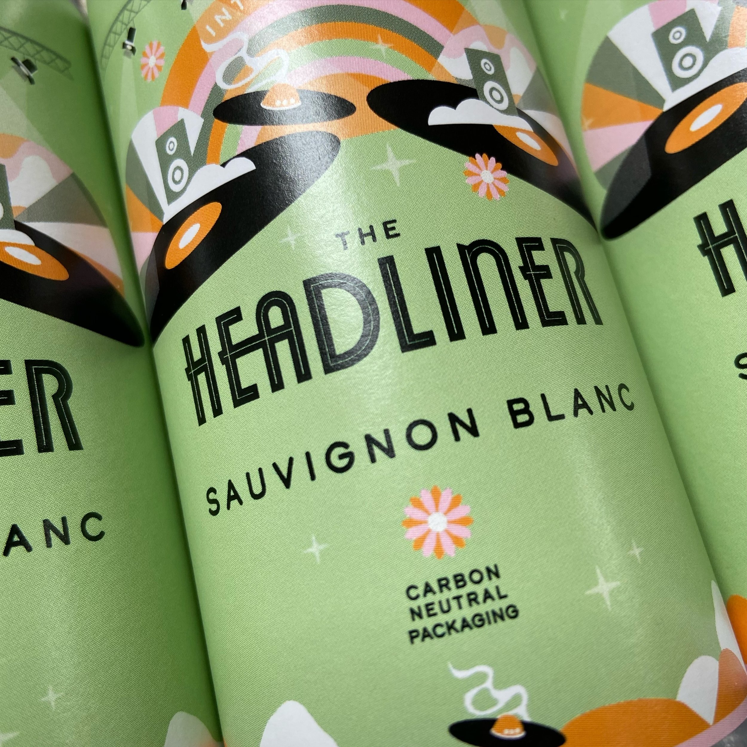 Cheers to you on National Sauvignon Blanc Day! The Headliner Sauvignon Blanc in a 187ml aluminium can is fresh and just off-dry. There are touches of tropical fruit and lots of zing about this elegant white wine!

#nationalsauvignonblancday #theheadl
