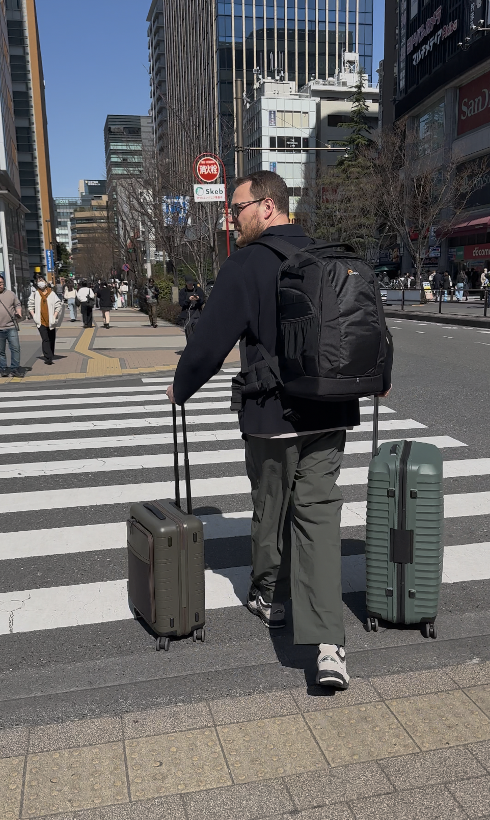 Dreharbeiten in JAPAN