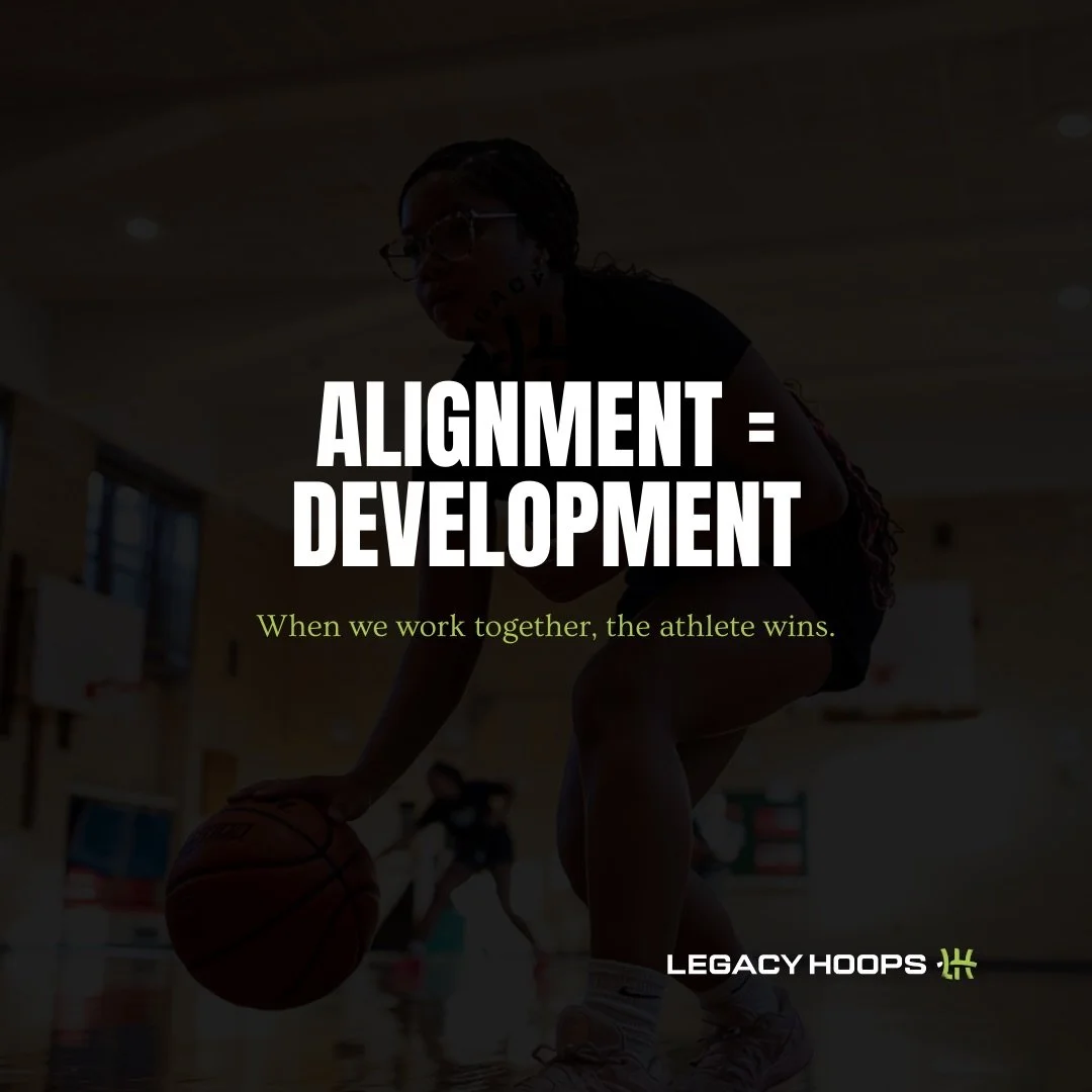 📍Alignment is everything.

When the coach, trainer, and parent aren&rsquo;t on the same page&hellip;
the athlete gets mixed messages, inconsistent habits, and slow development.

But when we&rsquo;re aligned?
✅ expectations are clear
✅ accountability