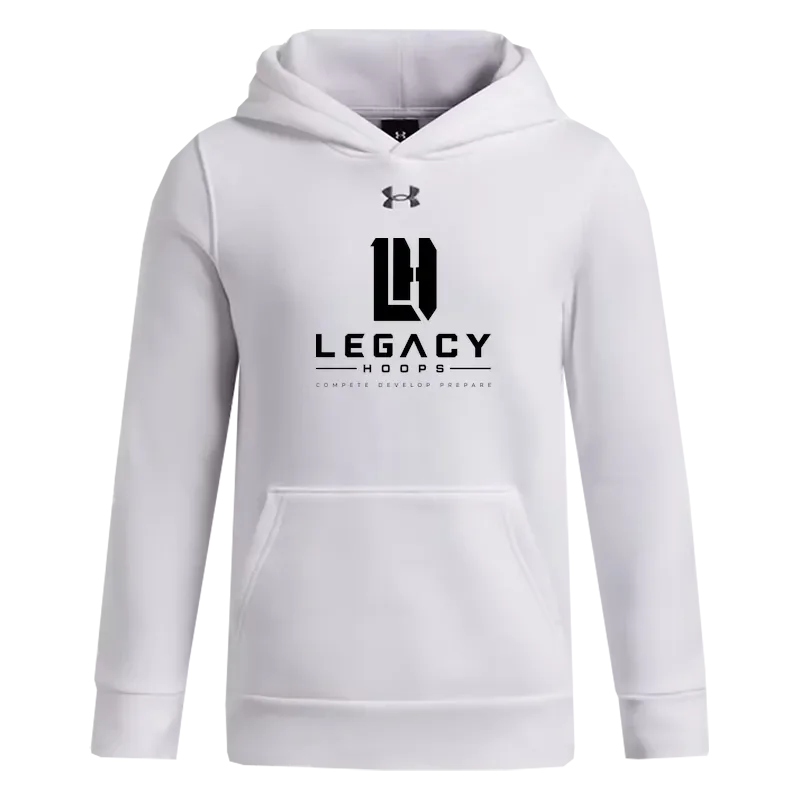 Legacy Hoops white hoodie