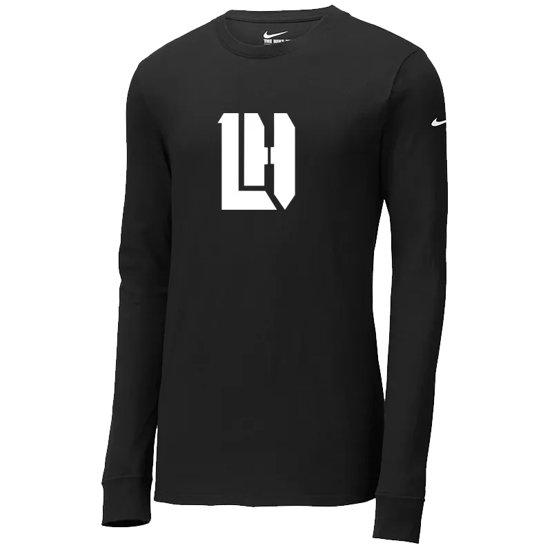 Legacy Hoops black performance long sleeve