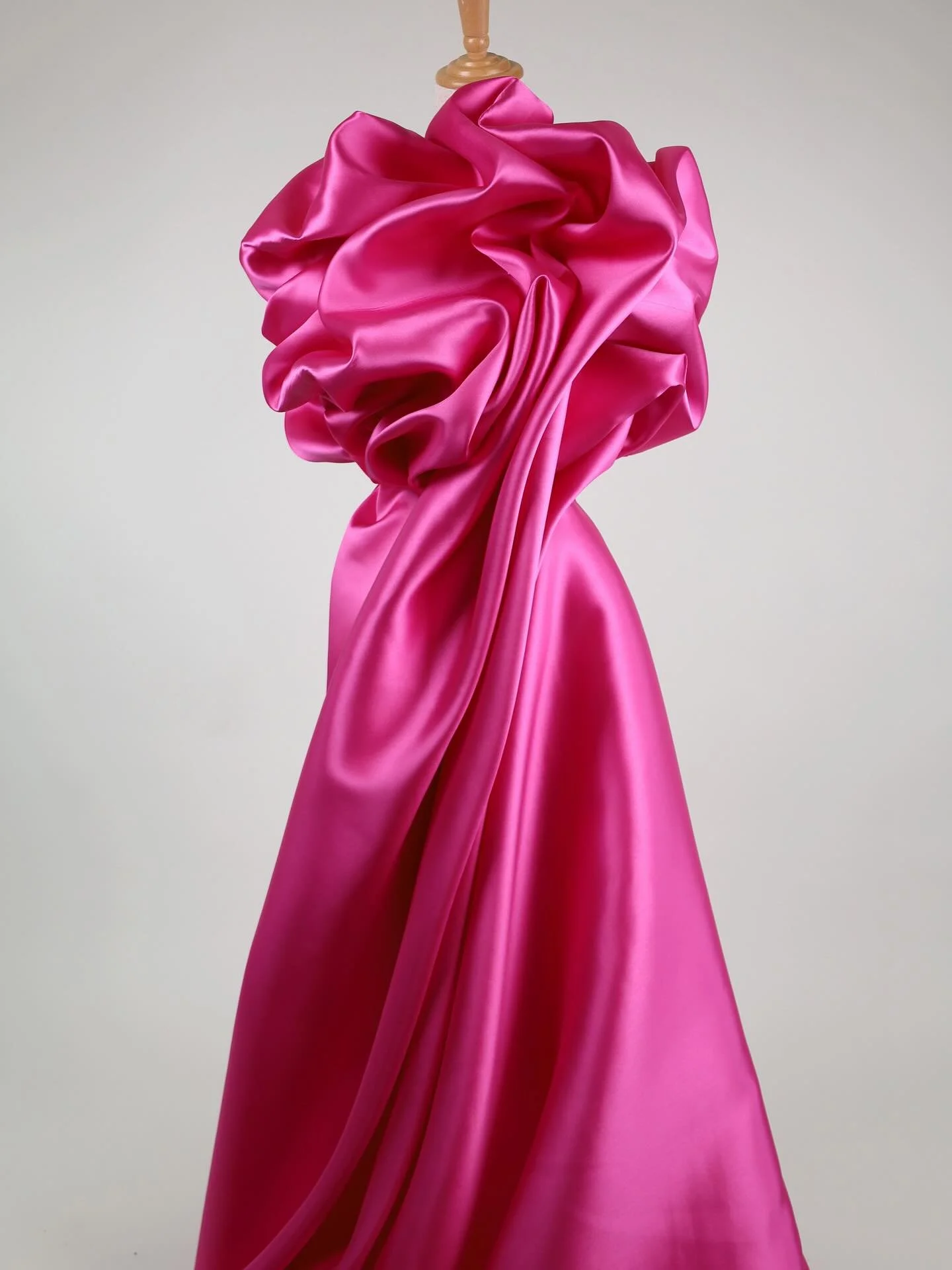 F8986 Mikado &ndash; Hot Pink

One of five new additions to our bestselling Mikado collection, Hot Pink radiates energy and confidence &mdash; a vivid hue that transforms structure into statement. Designed for bold couture and expressive silhouettes.