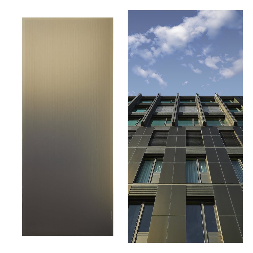  Aufnahme Farbverbindlichkeit bei Architekturfotos AVANCIS Solarmodule 