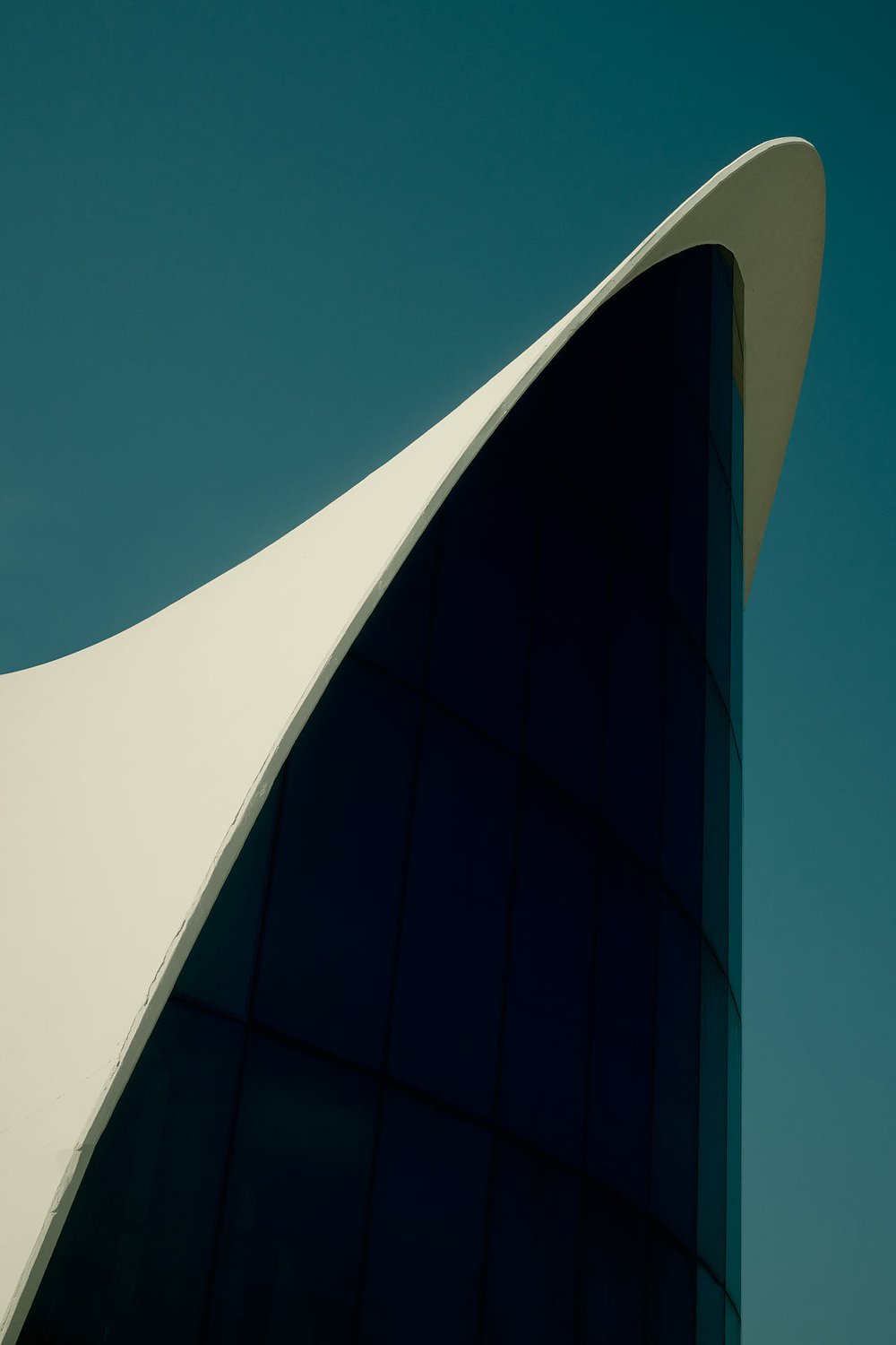  Arts and Science Park in Valencia Oceanogàfic mit Fujifilm X100V Architekturfotografie 