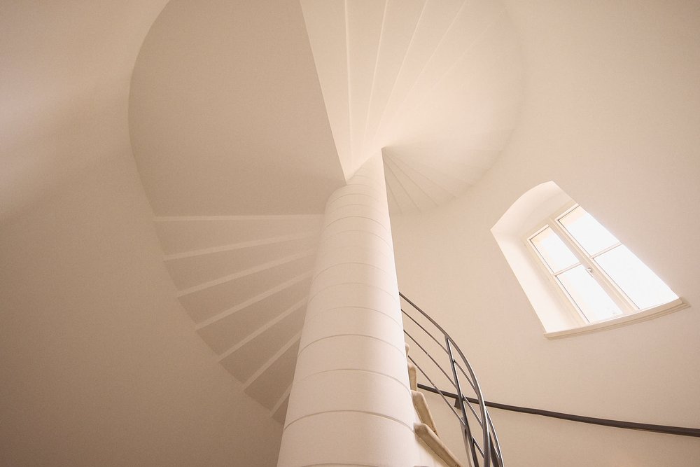 Treppenhaus Haus der Kathedrale Dresden ALEXANDER POETZSCH Architekten