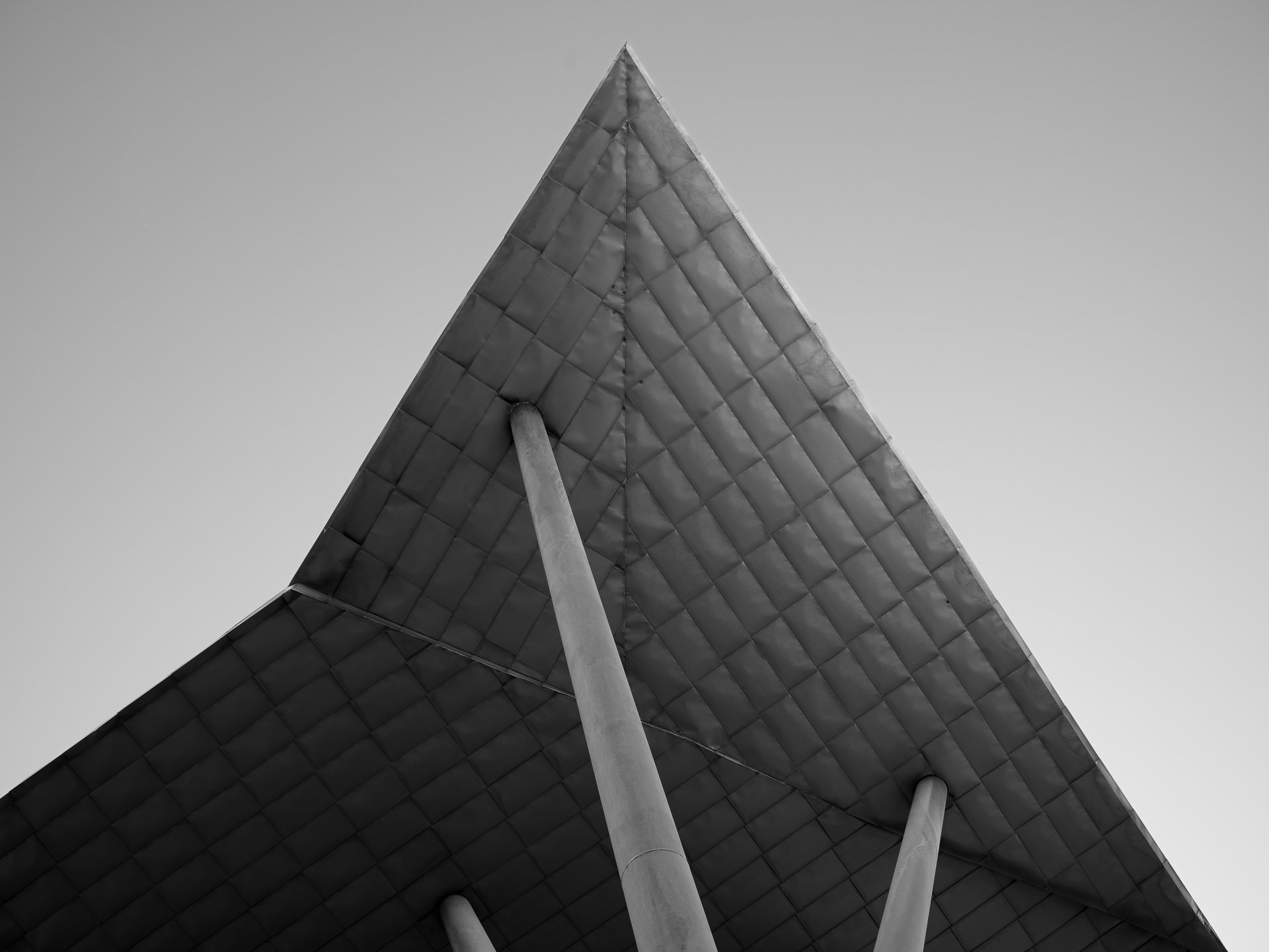 Hasselblad Architekturfotografie beim Palacio de Ferias y Congresos Málaga