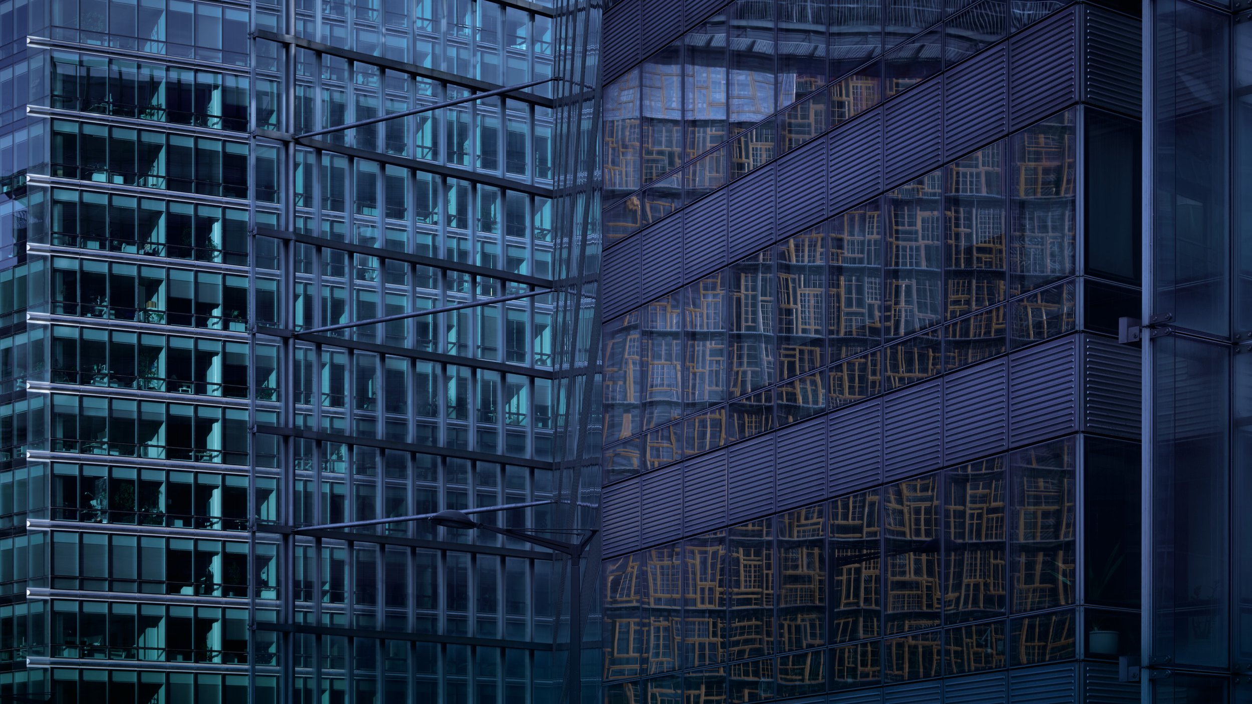 Charlemagne Building and LEX Building, Rue de la Loi, Brussels